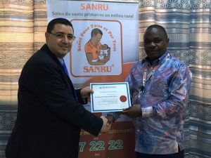 Remise des diplômes au projet SANRU - Dr. Florent WANDYO MWANGA