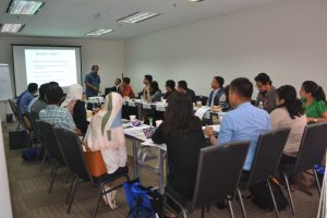 Training on Ethics and Corporate Culture - classroom