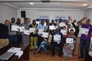 Formation en Planification opérationnelle et contrôle de projet et de programme - Remise des certificats