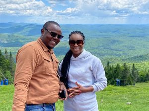 Deux participants au Mont-Tremblant