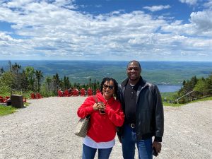 En sortie touristique au Mont-Tremblant