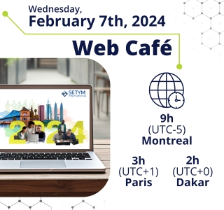 Web Café on Wednesday, Febrary 7, 2024