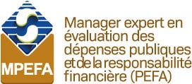 Le sigle officiel de Manager expert en évaluation des dépenses publiques et de la responsabilité financière (MPEFA)