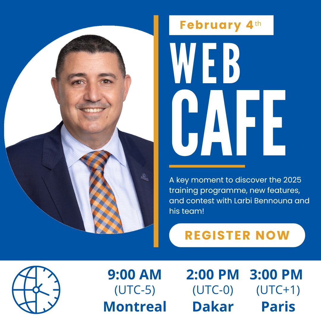 WebCafe 2025 : February 4th, at 9:00 AM (UTC-5)